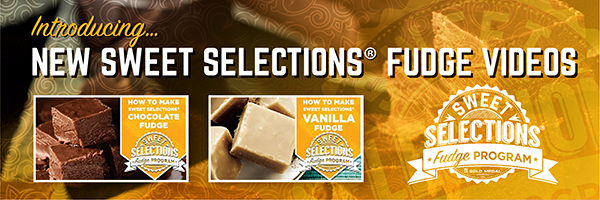 Introducing... New Sweet Selections Fudge Videos